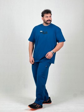 ست تی شرت و شلوار 4 تا 7 ایکس لارج کد 3390